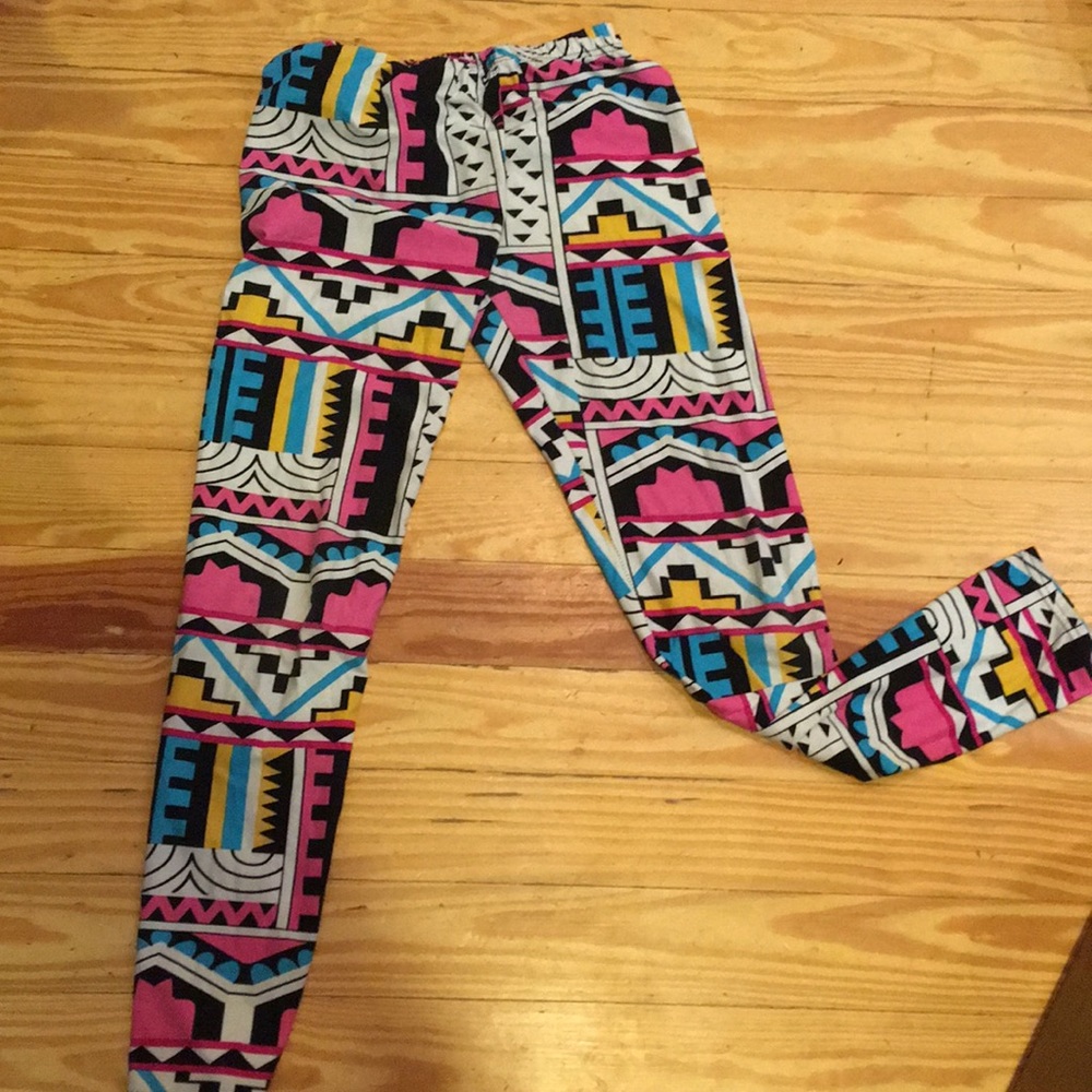 Multi colored leggings